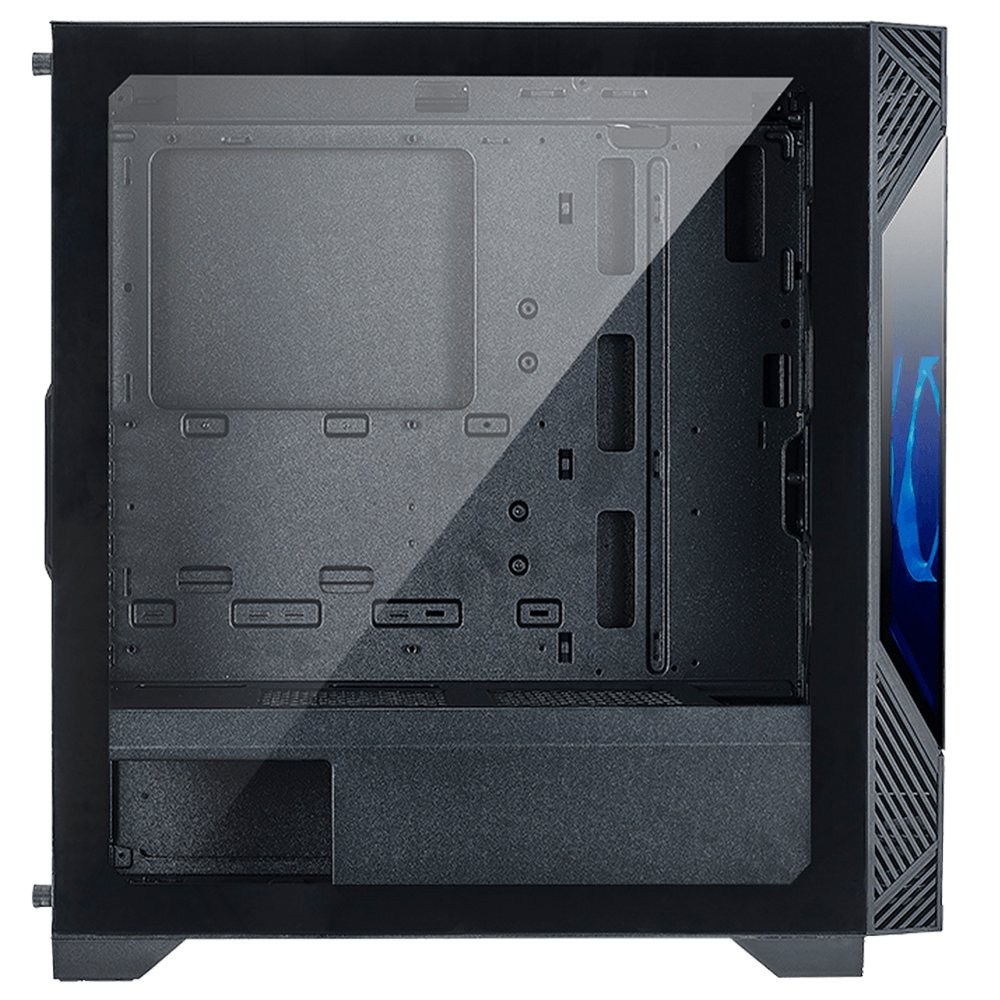 Azza Eclipse 440 ARGB | Midi Tower Case | Zwart 4 Azza Eclipse 440 ARGB | Midi Tower Case | Zwart - Afbeelding 4