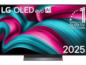 LG OLED48C54LA | 48'' OLED evo C5 Smart TV | 4K Ultra HD | 144Hz | WiFi | webOS 25 | Zwart