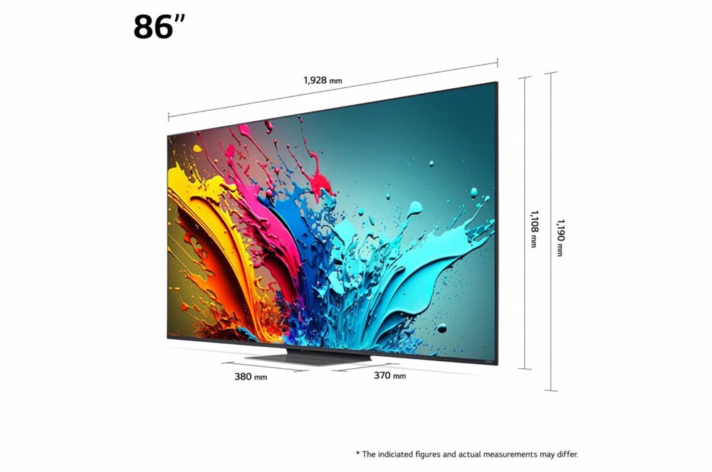LG 86QNED86T6A | 86" 4K Ultra HD QNED Smart TV | WebOS | HDR10 | 100Hz 5 LG 86QNED86T6A | 86" 4K Ultra HD QNED Smart TV | WebOS | HDR10 | 100Hz - Afbeelding 5