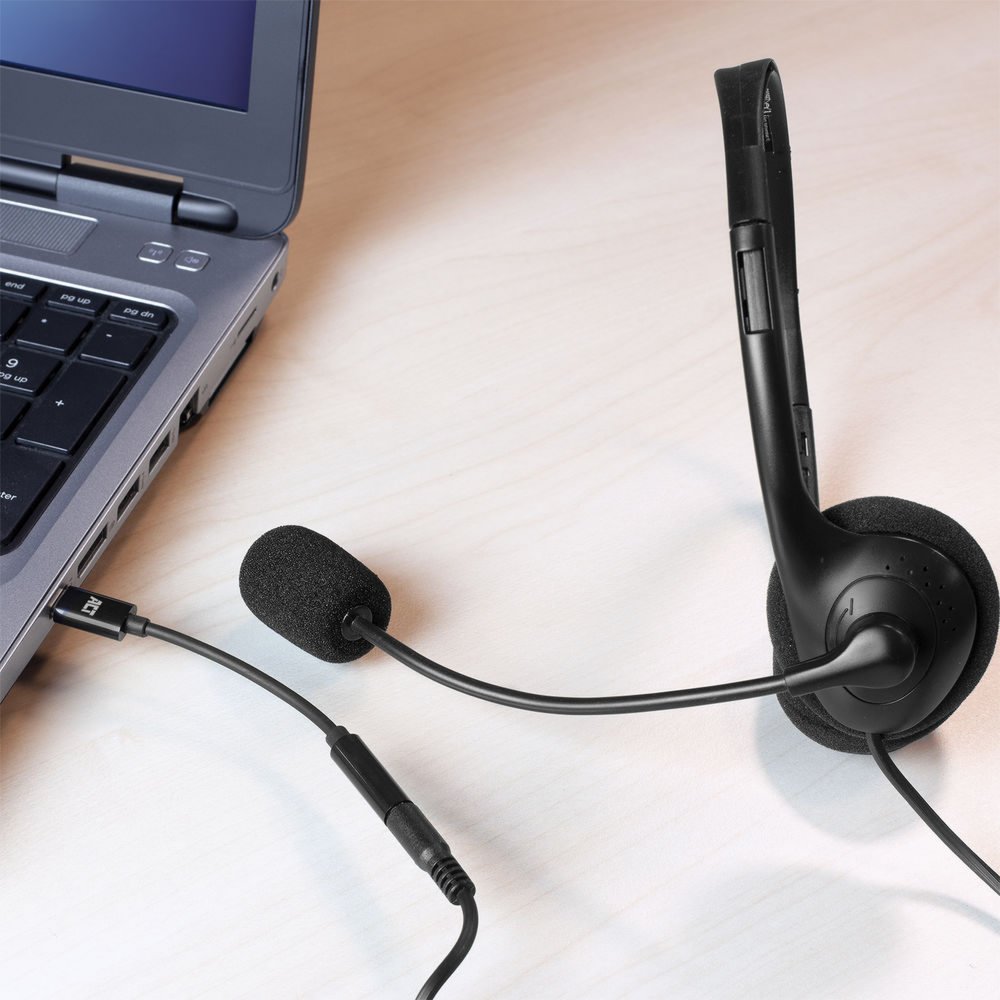 ACT AC7380 | 3.5mm naar USB Type-C | 0,11 Meter | Audiokabel Tussenstuk | Zwart 3 ACT AC7380 | 3.5mm naar USB Type-C | 0,11 Meter | Audiokabel Tussenstuk | Zwart - Afbeelding 3