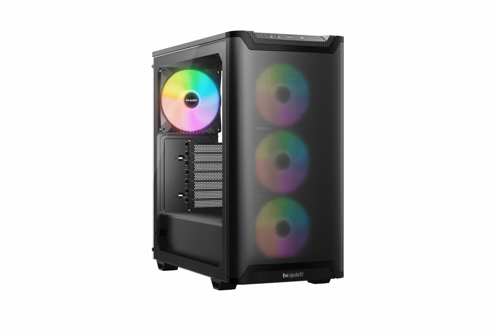 be quiet! PURE BASE 501 LX RGB | Midi Tower Case | Zwart 1 be quiet! PURE BASE 501 LX RGB | Midi Tower Case | Zwart
