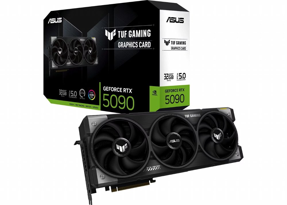 ASUS TUF Gaming GeForce RTX 5090 | 32GB GDDR7 VRAM | Videokaart | GPU | Nvidia 1 ASUS TUF Gaming GeForce RTX 5090 | 32GB GDDR7 VRAM | Videokaart | GPU | Nvidia