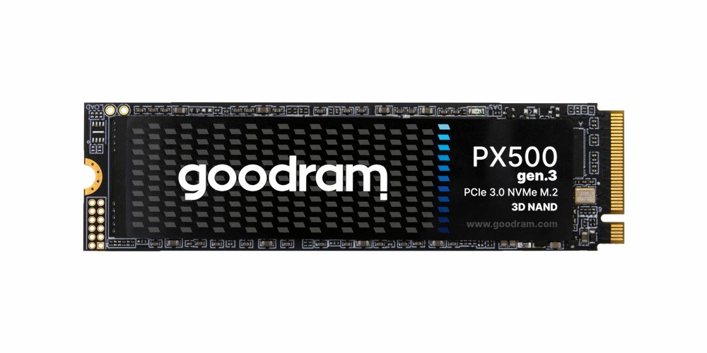 Goodram PX500 | 512GB NVMe SSD | M.2 Gen3 | 3.200MB/s Lezen | 2.400MB/s Schrijven 1 Goodram PX500 | 512GB NVMe SSD | M.2 Gen3 | 3.200MB/s Lezen | 2.400MB/s Schrijven