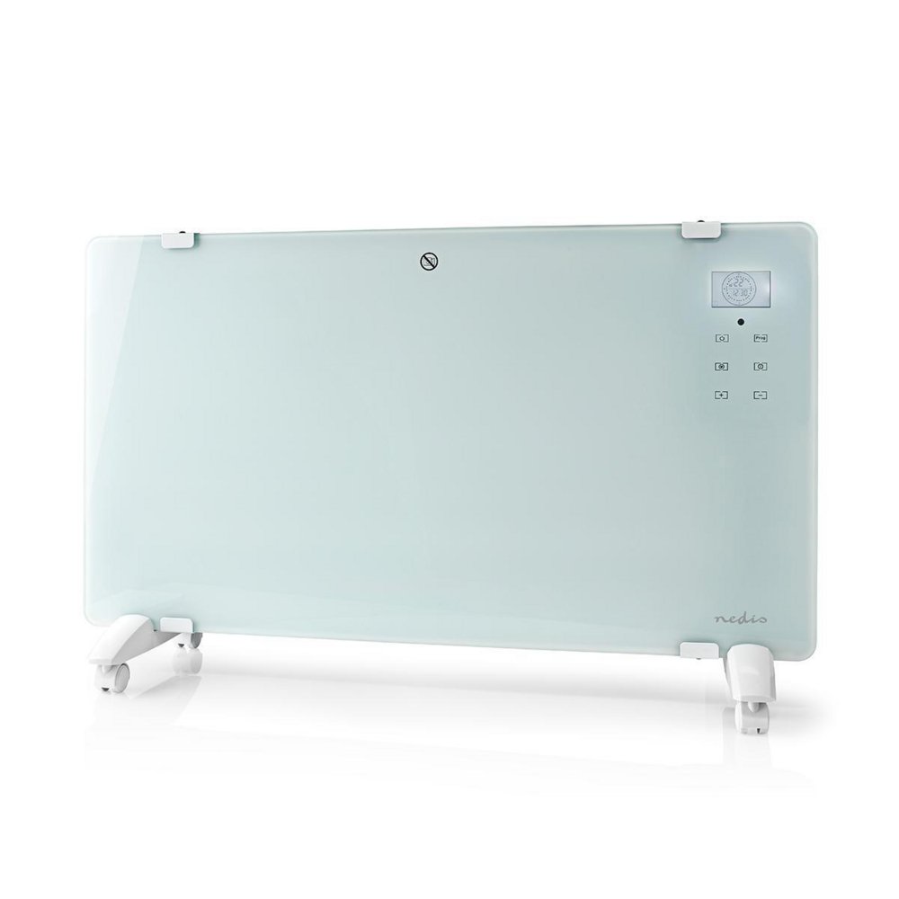 Nedis WIFIHTPL20FWT | Slimme Wi-Fi convectorkachel | 2000 W | Glazen frontpaneel | IP24 | Wit 6 Nedis WIFIHTPL20FWT | Slimme Wi-Fi convectorkachel | 2000 W | Glazen frontpaneel | IP24 | Wit - Afbeelding 6