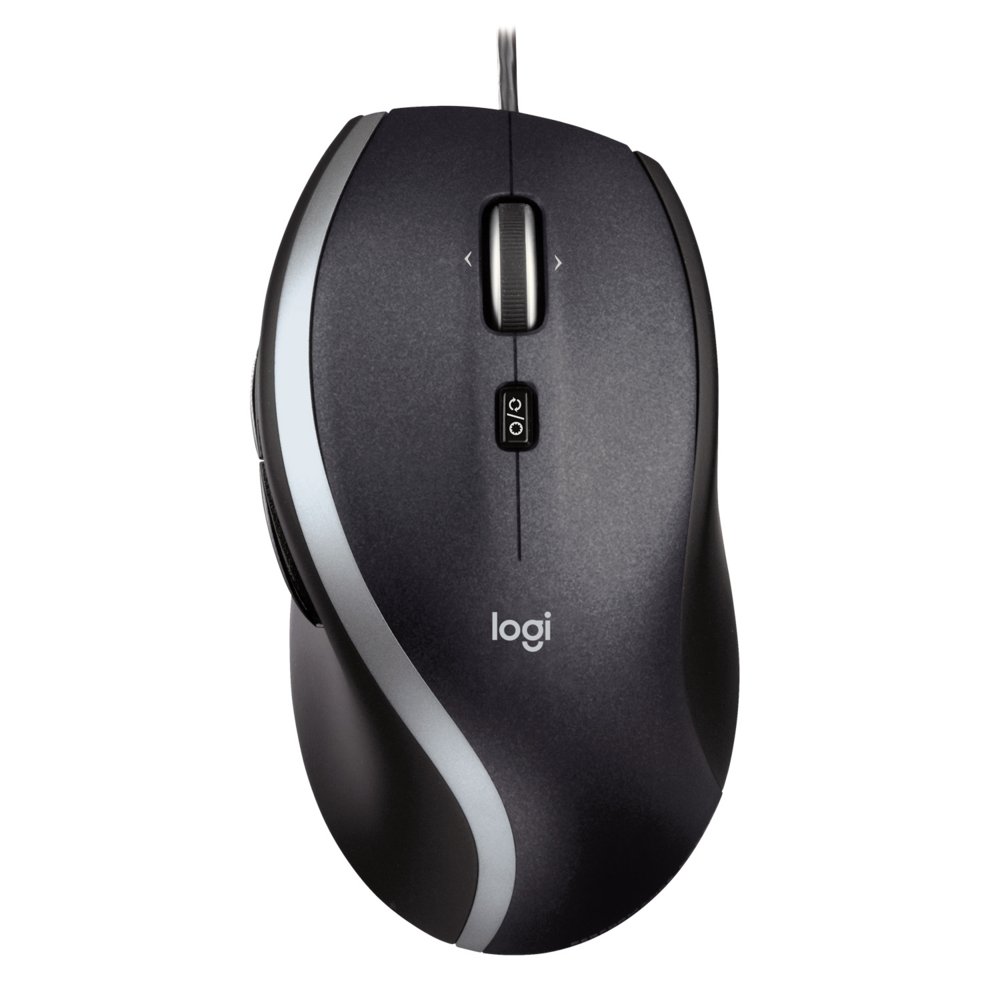 Logitech M500 | 1000 DPI Laser Sensor | Bedrade USB Muis | 7 Knoppen | Supersnel Scrollwiel | Rechtshandig | Zwart 2 Logitech M500 | 1000 DPI Laser Sensor | Bedrade USB Muis | 7 Knoppen | Supersnel Scrollwiel | Rechtshandig | Zwart - Afbeelding 2