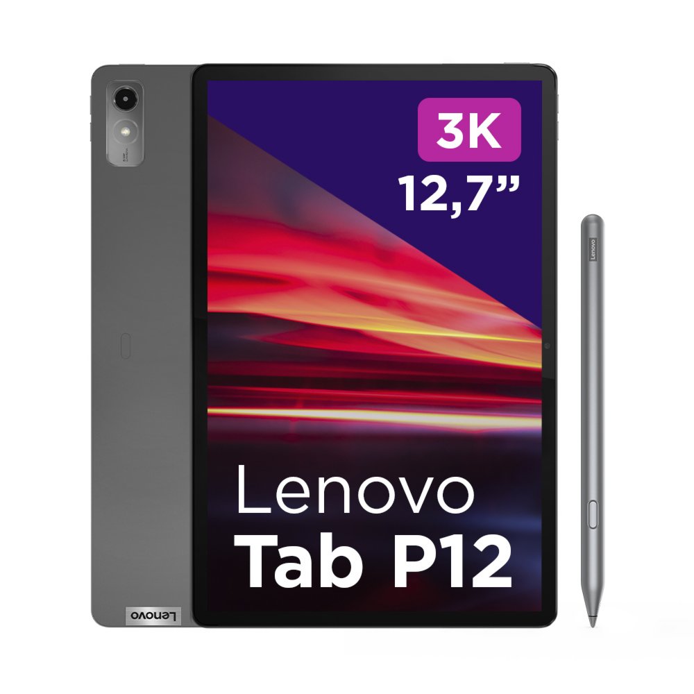 Lenovo Tab P12 | 12.7" Display | 2944x1840 | 8 GB RAM | 128 GB Opslag | Android 13 1 Lenovo Tab P12 | 12.7" Display | 2944x1840 | 8 GB RAM | 128 GB Opslag | Android 13