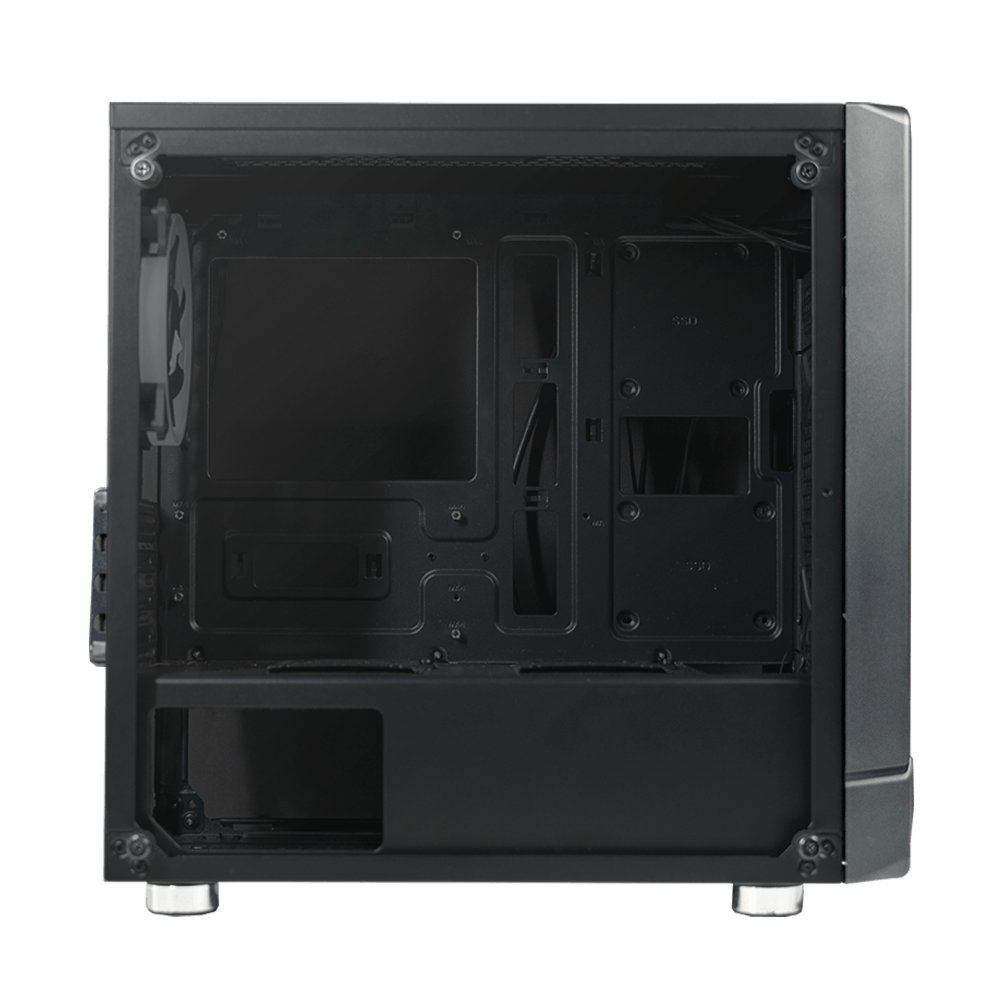 Azza Noir 130 RGB | Micro Tower Case | Zwart 5 Azza Noir 130 RGB | Micro Tower Case | Zwart - Afbeelding 5