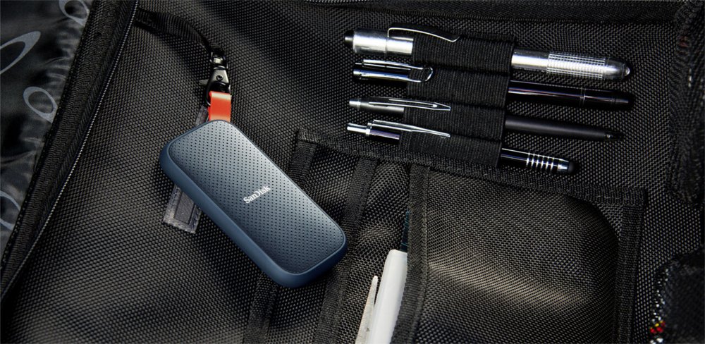 SanDisk Portable | Externe SSD | 480GB | USB 3.2 | Blauw | Compact & Betrouwbaar 8 SanDisk Portable | Externe SSD | 480GB | USB 3.2 | Blauw | Compact & Betrouwbaar - Afbeelding 8