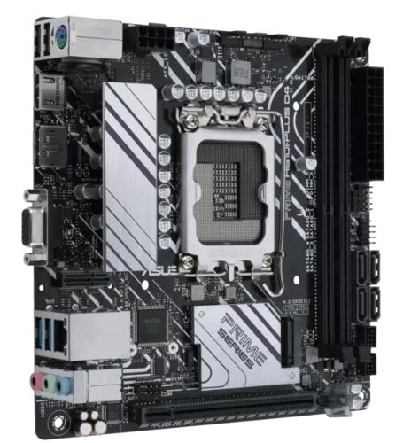 ASUS PRIME H610I-PLUS D4-CSM | Socket LGA 1700 | Intel H610 | 2xDDR4 | Mini-ITX | Moederbord 2 ASUS PRIME H610I-PLUS D4-CSM | Socket LGA 1700 | Intel H610 | 2xDDR4 | Mini-ITX | Moederbord - Afbeelding 2