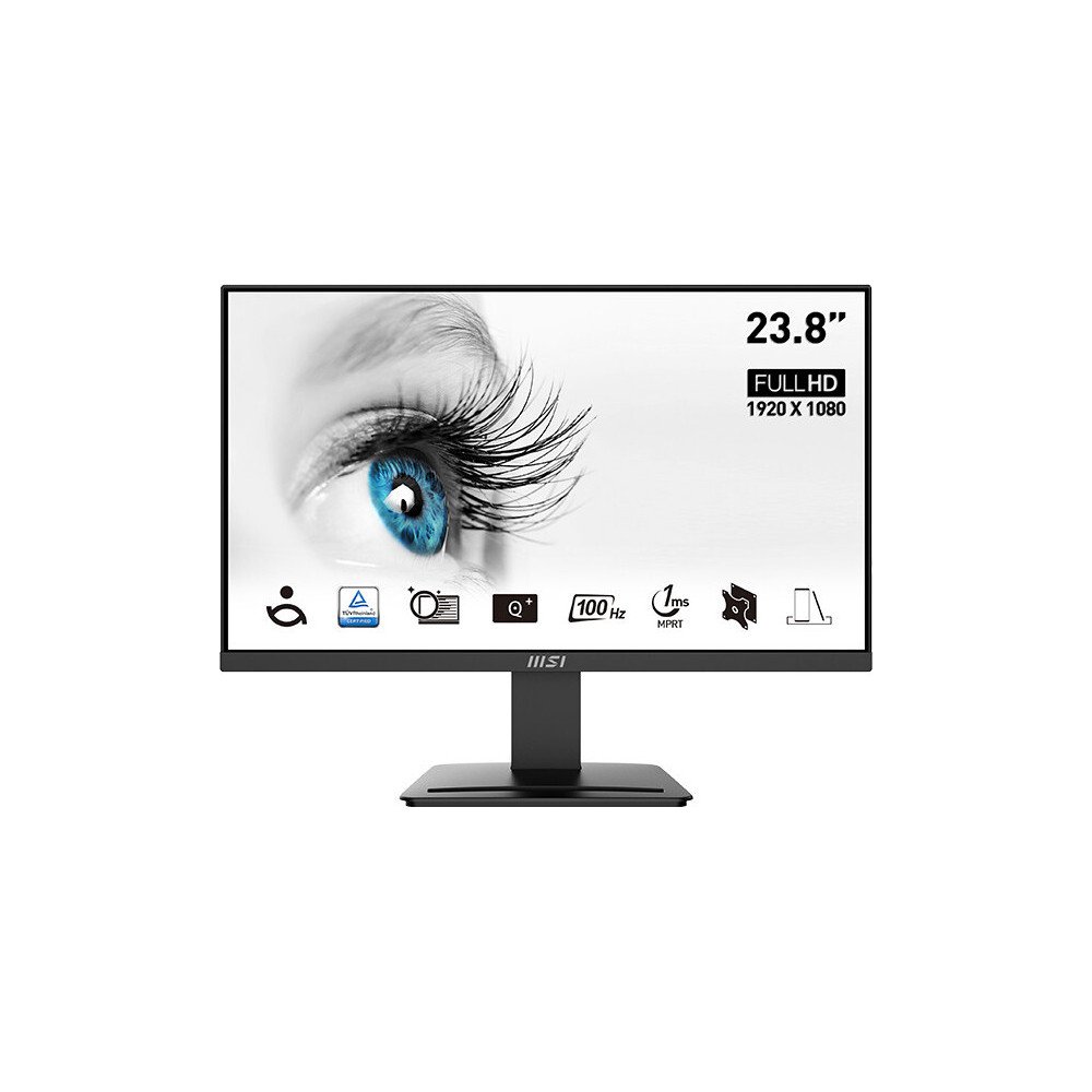 MSI PRO MP2412 | 23,8" Full HD VA Monitor (100Hz) | 1920x1080 | HDMI + DisplayPort | VESA 1 MSI PRO MP2412 | 23