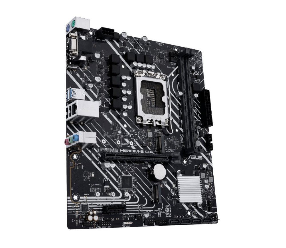 ASUS PRIME H610M-E D4-CSM | Socket LGA 1700 | Intel H610 | 2xDDR4 | Micro-ATX | Moederbord 1 ASUS PRIME H610M-E D4-CSM | Socket LGA 1700 | Intel H610 | 2xDDR4 | Micro-ATX | Moederbord