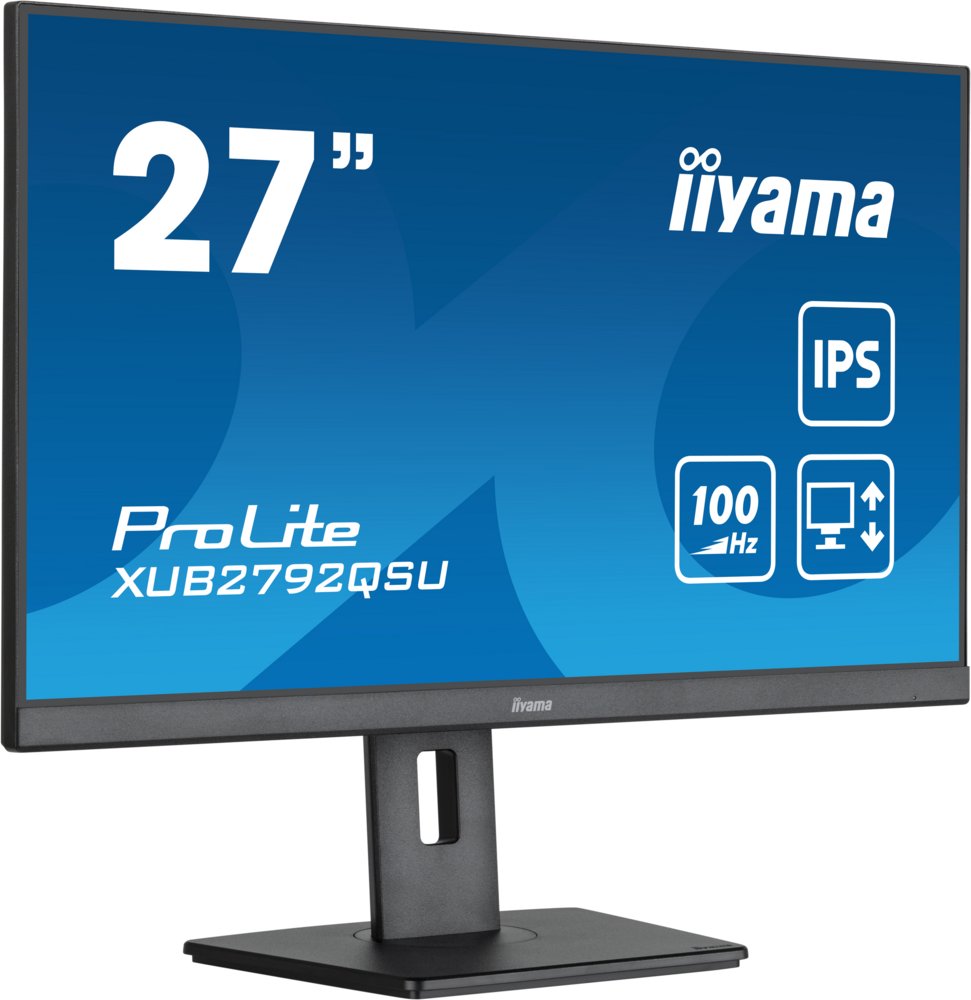 iiyama ProLite XUB2792QSU-B6 27" | 2560x1440 IPS | 100Hz | Monitor 3 iiyama ProLite XUB2792QSU-B6 27" | 2560x1440 IPS | 100Hz | Monitor - Afbeelding 3
