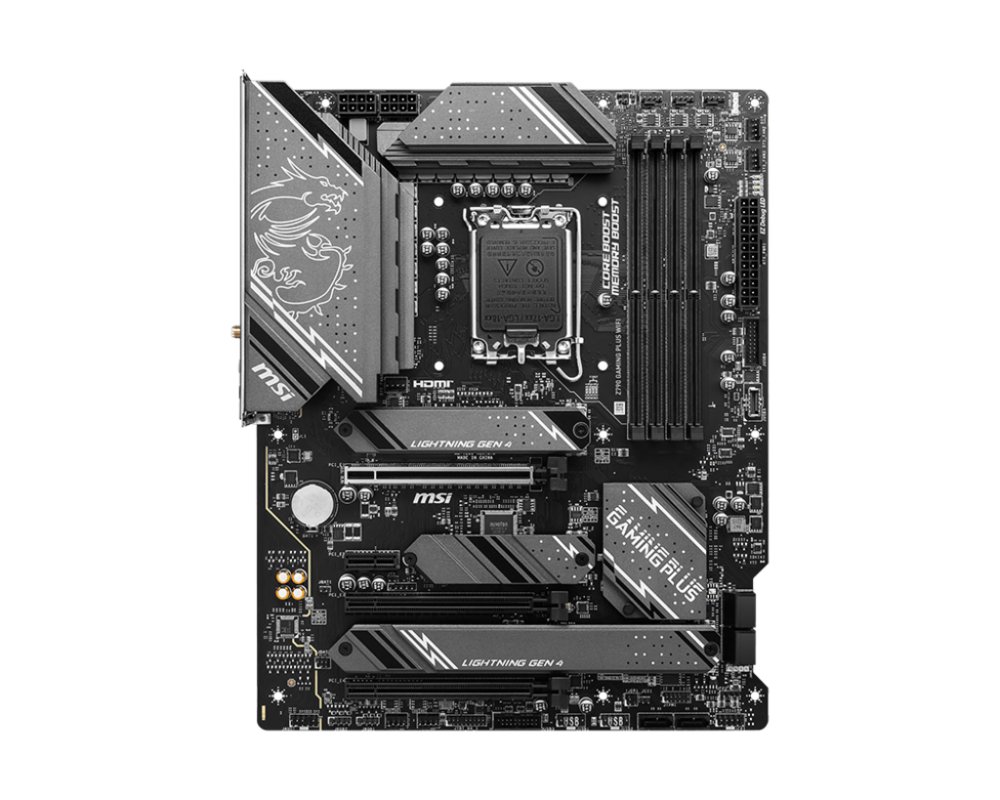MSI Z790 GAMING PLUS WIFI | Socket LGA 1700 | Intel Z790 | 4xDDR5 | ATX | Moederbord 2 MSI Z790 GAMING PLUS WIFI | Socket LGA 1700 | Intel Z790 | 4xDDR5 | ATX | Moederbord - Afbeelding 2