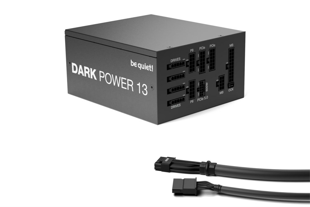 be quiet! Dark Power 13 | 750 Watt Titanium ATX PSU | Modulair | Power Supply | Voeding 3 be quiet! Dark Power 13 | 750 Watt Titanium ATX PSU | Modulair | Power Supply | Voeding - Afbeelding 3