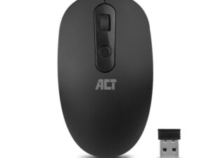 ACT AC5110 | Draadloze Muis | Links- en Rechtshandig | RF | 1200 DPI | Zwart