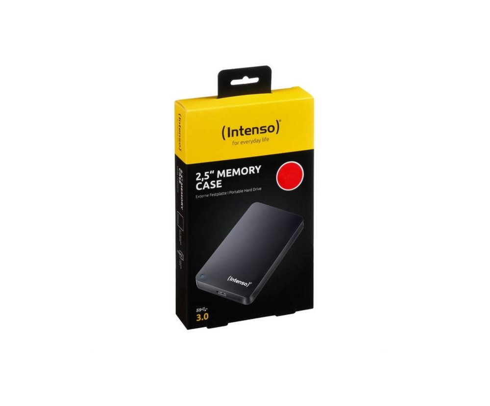 Intenso Memory Case Externe Harde Schijf | 2TB | USB 3.0 | Zwart 3 Intenso Memory Case Externe Harde Schijf | 2TB | USB 3.0 | Zwart - Afbeelding 3