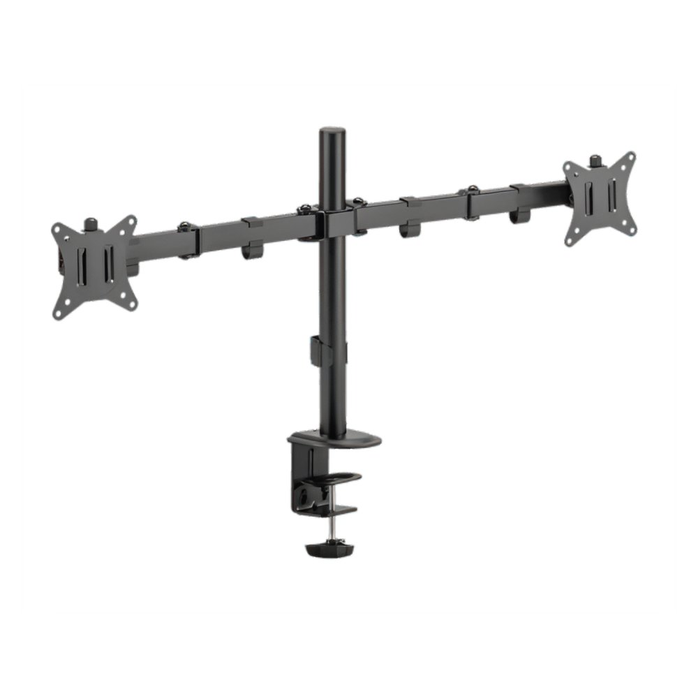 SBOX LCD-352/2-2 | Verstelbare Monitor-bureaubeugel | Tot 32" | Max 9kg | VESA 100x100 | 2 Monitoren 1 SBOX LCD-352/2-2 | Verstelbare Monitor-bureaubeugel | Tot 32" | Max 9kg | VESA 100x100 | 2 Monitoren