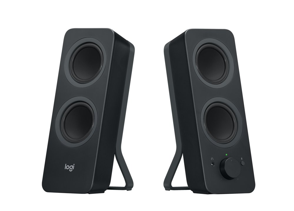 Logitech Z207 | 2.0 Bluetooth Luidsprekerset | 5W RMS | Draadloze Overgang | Zwart 2 Logitech Z207 | 2.0 Bluetooth Luidsprekerset | 5W RMS | Draadloze Overgang | Zwart - Afbeelding 2