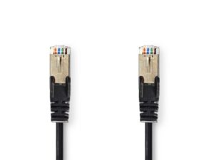 Nedis netwerkkabel | Cat5e | SF/UTP (S-FTP) | 3 m | Zwart | CCGP85121BK30