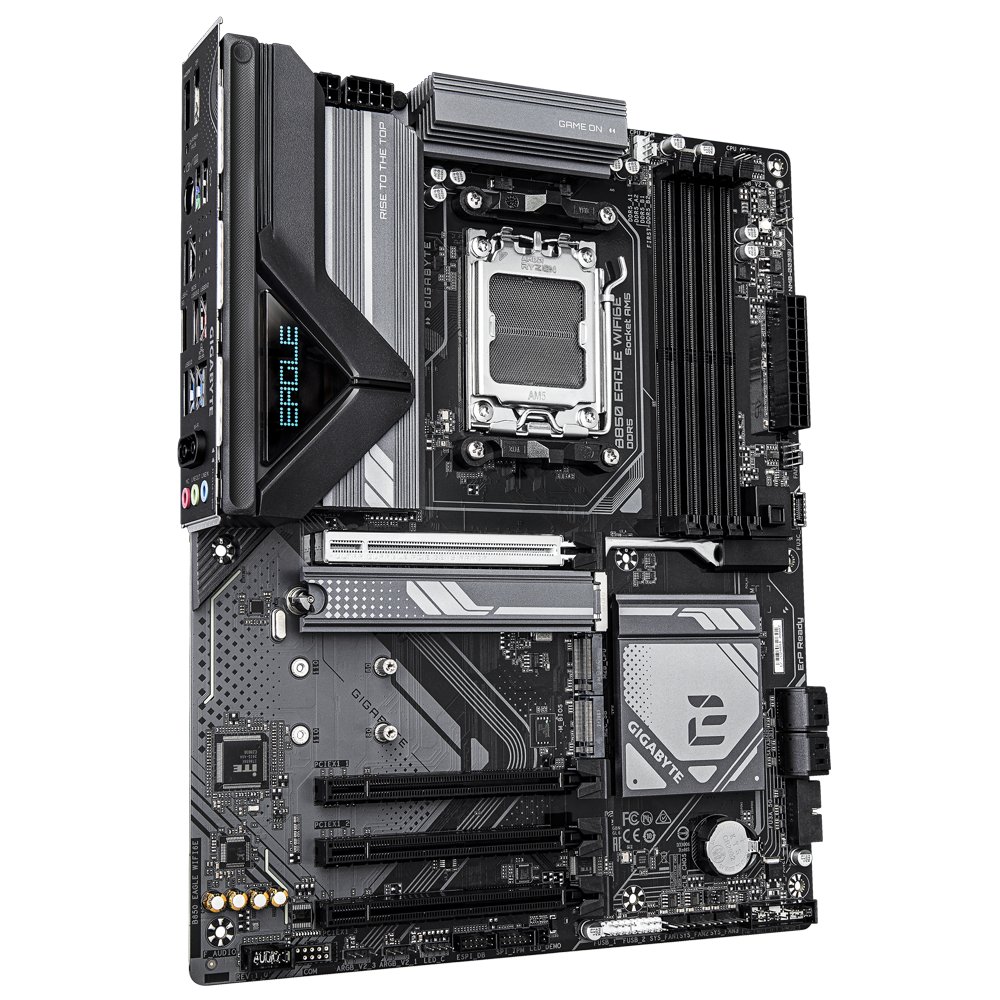 Gigabyte B850 EAGLE WIFI6E | Socket AM5 | AMD B850 | 4xDDR5 | ATX | Moederbord 3 Gigabyte B850 EAGLE WIFI6E | Socket AM5 | AMD B850 | 4xDDR5 | ATX | Moederbord - Afbeelding 3