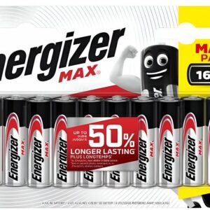 Energizer Max Plus | AA-Batterijen | 16-pack | Alkaline