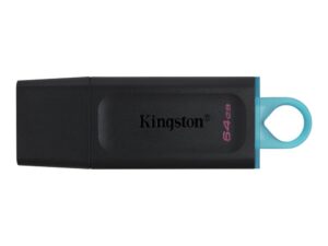 Kingston DataTraveler Exodia | 64GB USB-A 3.2 Flash Drive | Zwart