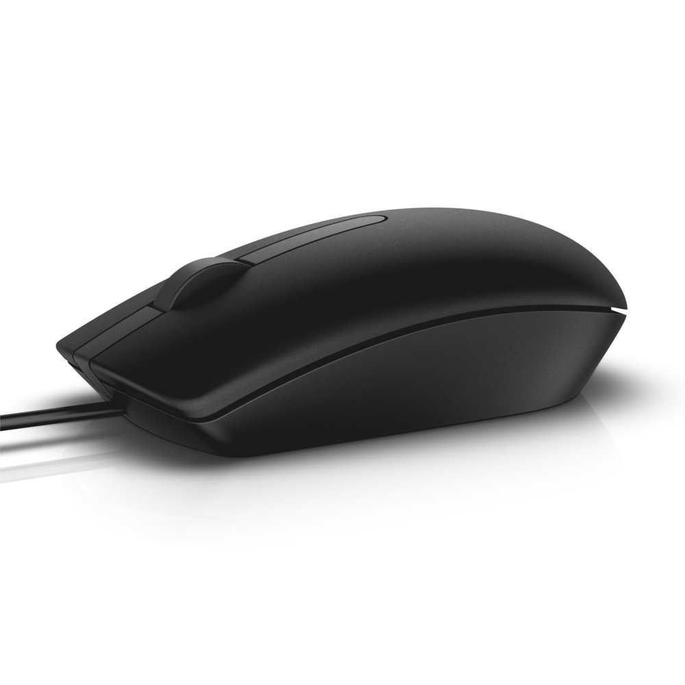 Dell MS116 | Bekabelde Muis | Links- en Rechtshandig | USB-A | 1000 DPI | Zwart 2 Dell MS116 | Bekabelde Muis | Links- en Rechtshandig | USB-A | 1000 DPI | Zwart - Afbeelding 2