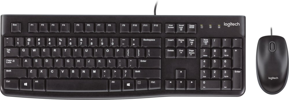 AZERTY | Logitech MK120 | Bedrade Muis en Toetsenbordcombo | AZERTY Frans 1 AZERTY | Logitech MK120 | Bedrade Muis en Toetsenbordcombo | AZERTY Frans