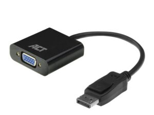ACT AC7515 DisplayPort naar VGA Adapter | Female | Zip Bag