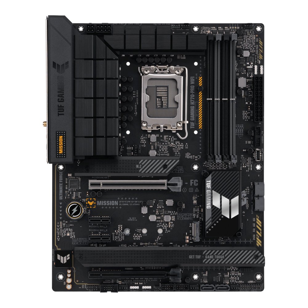 ASUS TUF GAMING H770-PRO WIFI | Socket LGA 1700 | Intel H770 | 4xDDR5 | ATX | Moederbord 1 ASUS TUF GAMING H770-PRO WIFI | Socket LGA 1700 | Intel H770 | 4xDDR5 | ATX | Moederbord