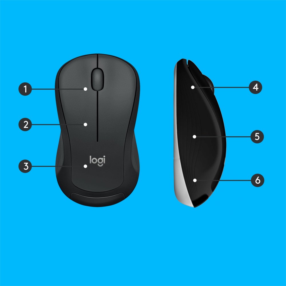 QWERTZ | Logitech MK540 Advanced | Draadloze Muis en Toetsenbordcombo | QWERTZ 9 QWERTZ | Logitech MK540 Advanced | Draadloze Muis en Toetsenbordcombo | QWERTZ - Afbeelding 9