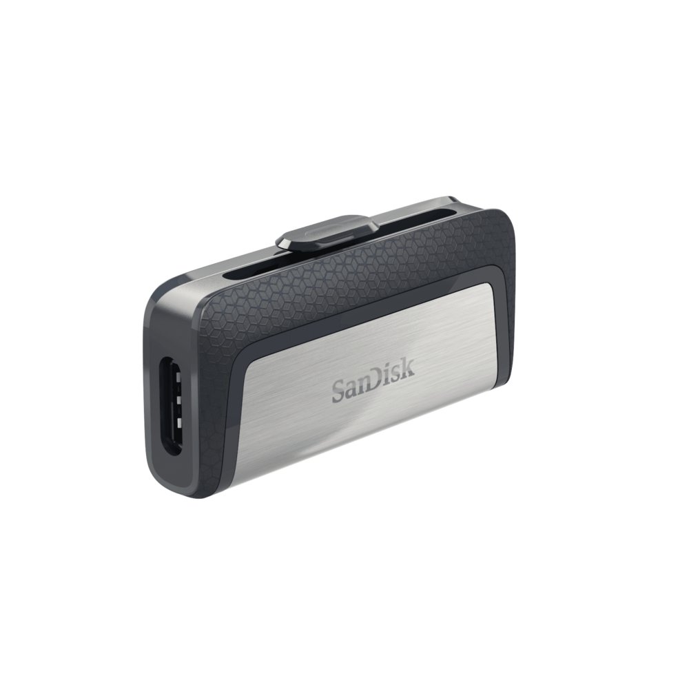 SanDisk Ganda UltraType | 256GB USB-C 3.2 & USB-A 3.2 Flash Drive | Zilver 3 SanDisk Ganda UltraType | 256GB USB-C 3.2 & USB-A 3.2 Flash Drive | Zilver - Afbeelding 3