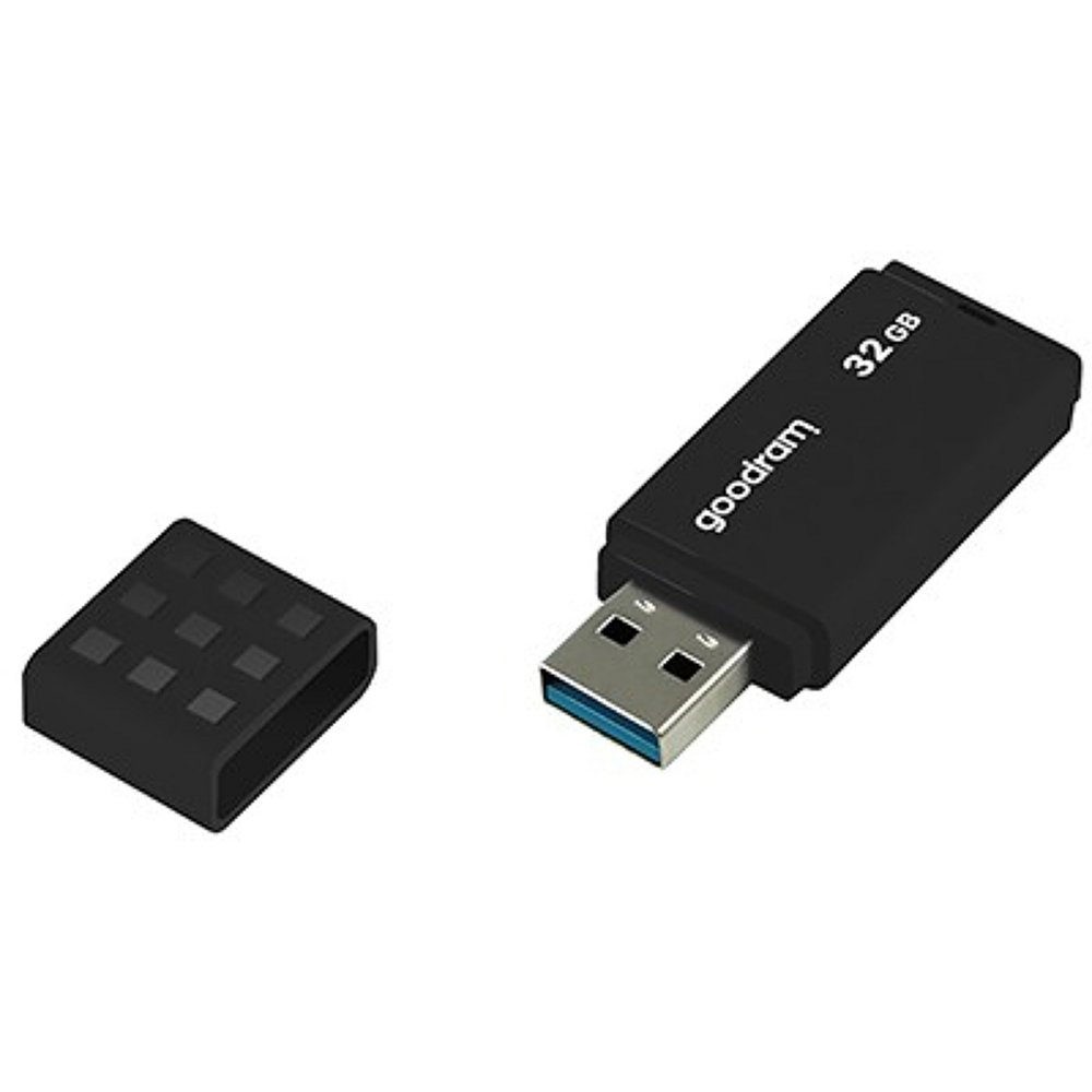 Goodram UME3 | 32GB USB-A 3.2 Flash Drive | Zwart 1 Goodram UME3 | 32GB USB-A 3.2 Flash Drive | Zwart