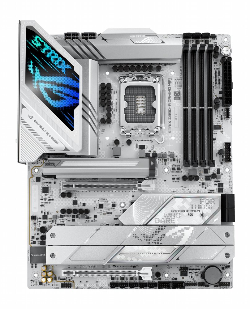 ASUS ROG STRIX Z890-A GAMING WIFI | Socket LGA 1851 | Intel Z890 | 4xDDR5 | ATX | Moederbord 1 ASUS ROG STRIX Z890-A GAMING WIFI | Socket LGA 1851 | Intel Z890 | 4xDDR5 | ATX | Moederbord