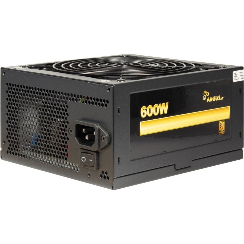 Inter-Tech Argus GPS-600 | 600 Watt Gold ATX PSU | Power Supply | Voeding 2 Inter-Tech Argus GPS-600 | 600 Watt Gold ATX PSU | Power Supply | Voeding - Afbeelding 2