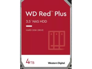 Western Digital Red Plus NAS HDD 3.5" | 4TB SATA III | 5400RPM