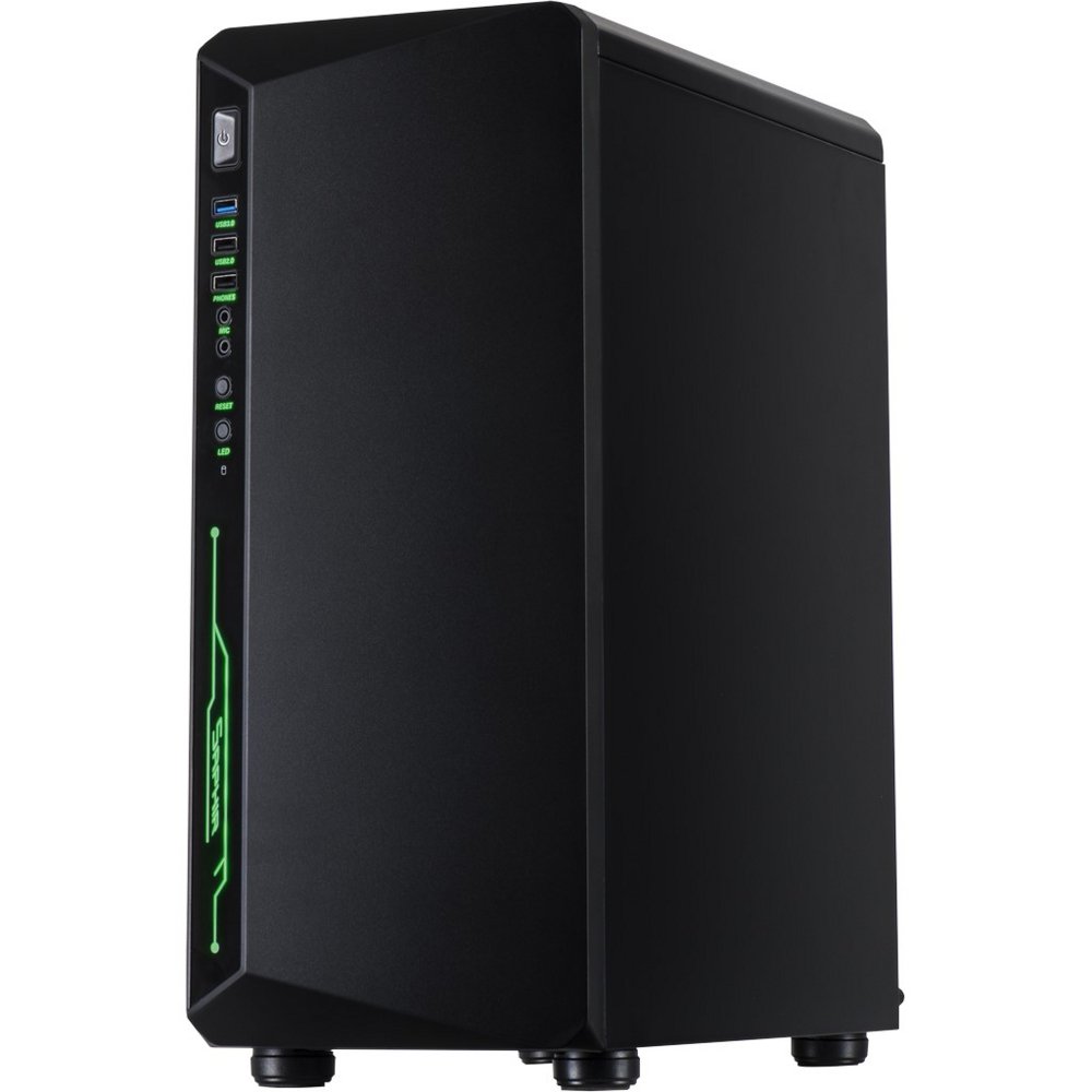 Inter-Tech C-3 Saphir RGB | Midi Tower | Zwart 6 Inter-Tech C-3 Saphir RGB | Midi Tower | Zwart - Afbeelding 6
