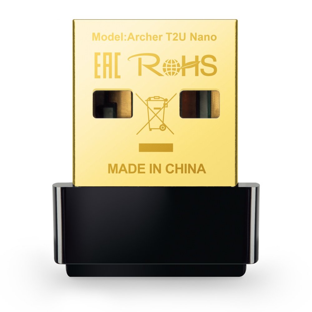 TP-Link Archer T2U Nano | Wi-Fi 5 USB Adapter | Dual-band (2,4 GHz / 5 GHz) | 600 Mbps | USB 2.0 1 TP-Link Archer T2U Nano | Wi-Fi 5 USB Adapter | Dual-band (2