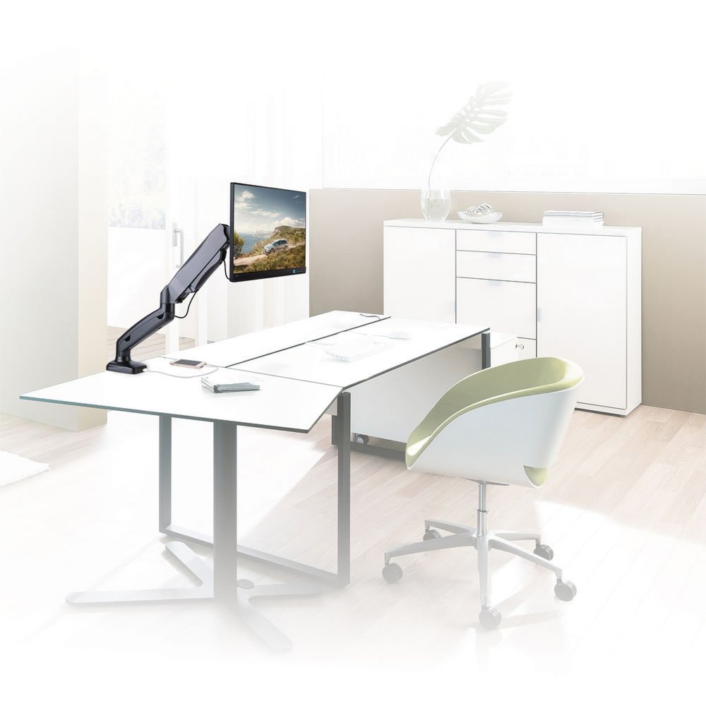 ACT AC8311 | Verstelbare Monitor-bureaubeugel | Tot 32" | Max 9kg | VESA 100x100 | 1 Monitor 3 ACT AC8311 | Verstelbare Monitor-bureaubeugel | Tot 32" | Max 9kg | VESA 100x100 | 1 Monitor - Afbeelding 3