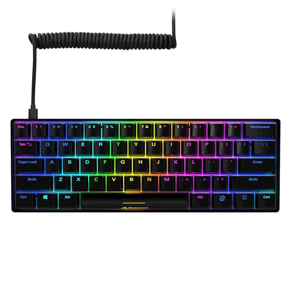 Sharkoon Skiller SGK50 RGB | Bedraad Gaming Toetsenbord | QWERTY US 2 Sharkoon Skiller SGK50 RGB | Bedraad Gaming Toetsenbord | QWERTY US - Afbeelding 2