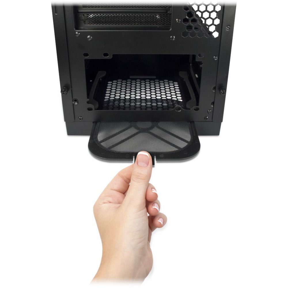 Inter-Tech X-908 Infini2 | Infinity Mirror | Tower Case | USB-C | Zwart 11 Inter-Tech X-908 Infini2 | Infinity Mirror | Tower Case | USB-C | Zwart - Afbeelding 11