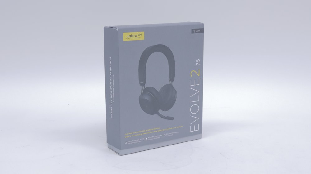 Jabra Evolve2 75 | Draadloze On-Ear Headset | ANC | RF | USB-A | Zwart | 2e Kans 2 Jabra Evolve2 75 | Draadloze On-Ear Headset | ANC | RF | USB-A | Zwart | 2e Kans - Afbeelding 2