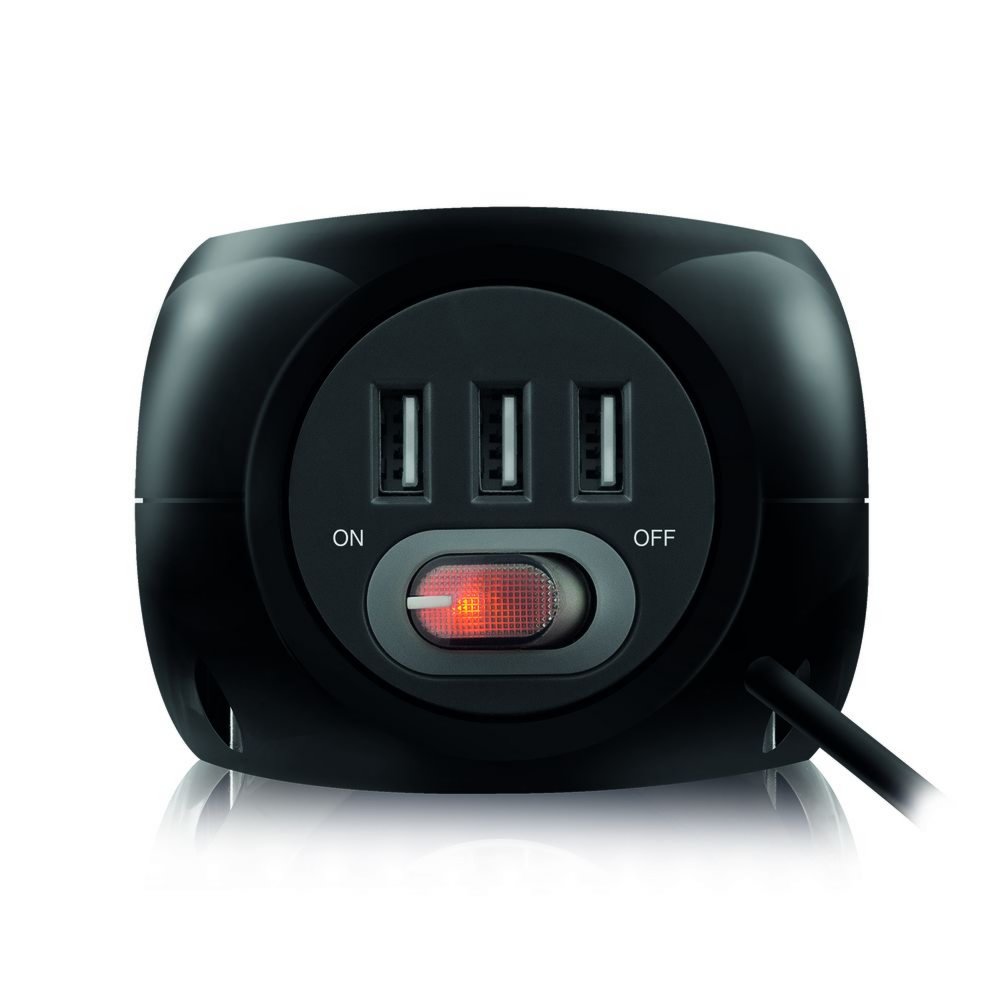 ACT AC2400 | Stekkerdoos | 3 Stopcontacten | Zwart 5 ACT AC2400 | Stekkerdoos | 3 Stopcontacten | Zwart - Afbeelding 5