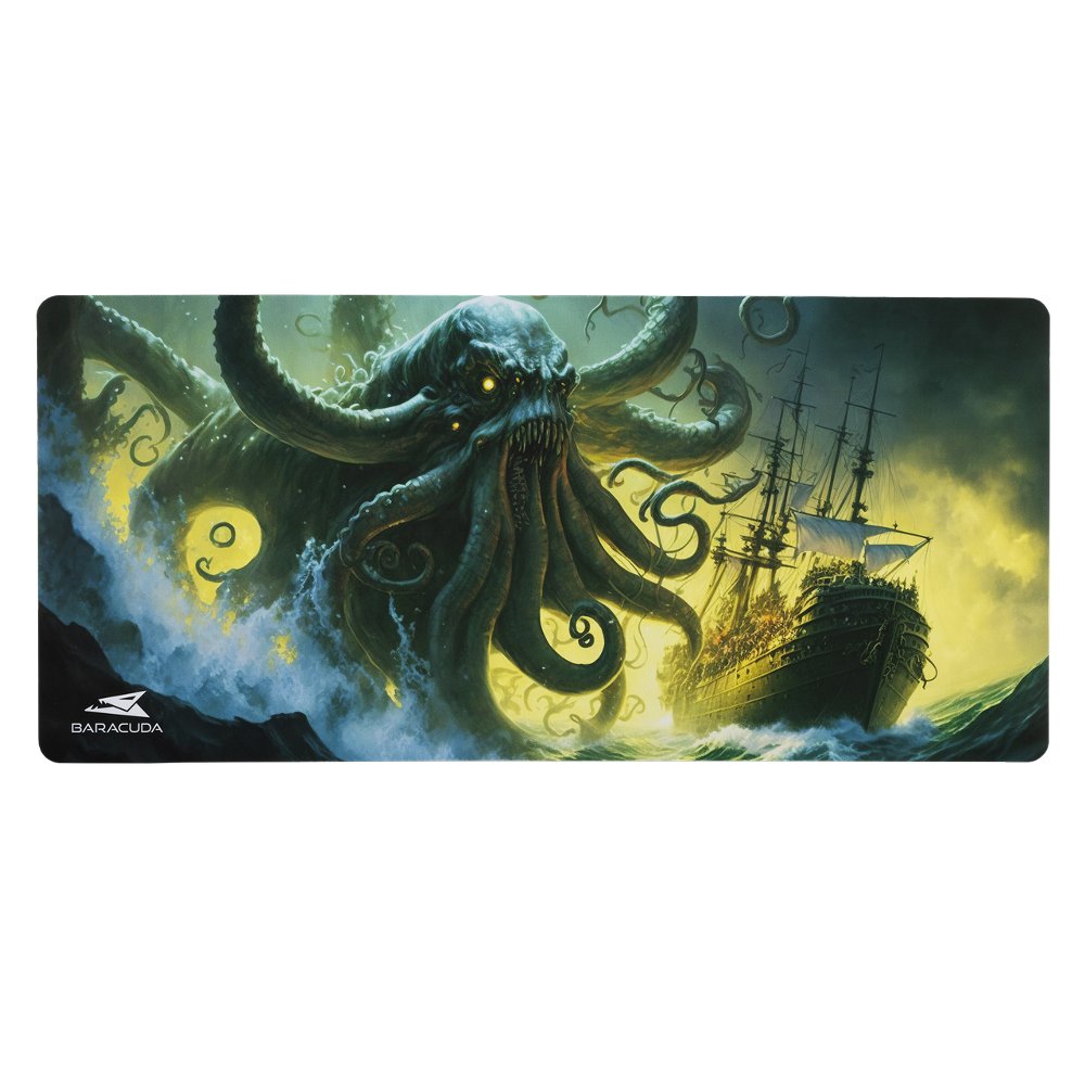 Baracuda DARKWATER | Gaming Mousepad | 75x35cm | Anti-slip 1 Baracuda DARKWATER | Gaming Mousepad | 75x35cm | Anti-slip