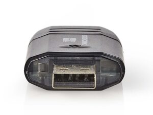 Nedis CRDRU2100BK | Geheugenkaartlezer | USB 2.0 | Zwart