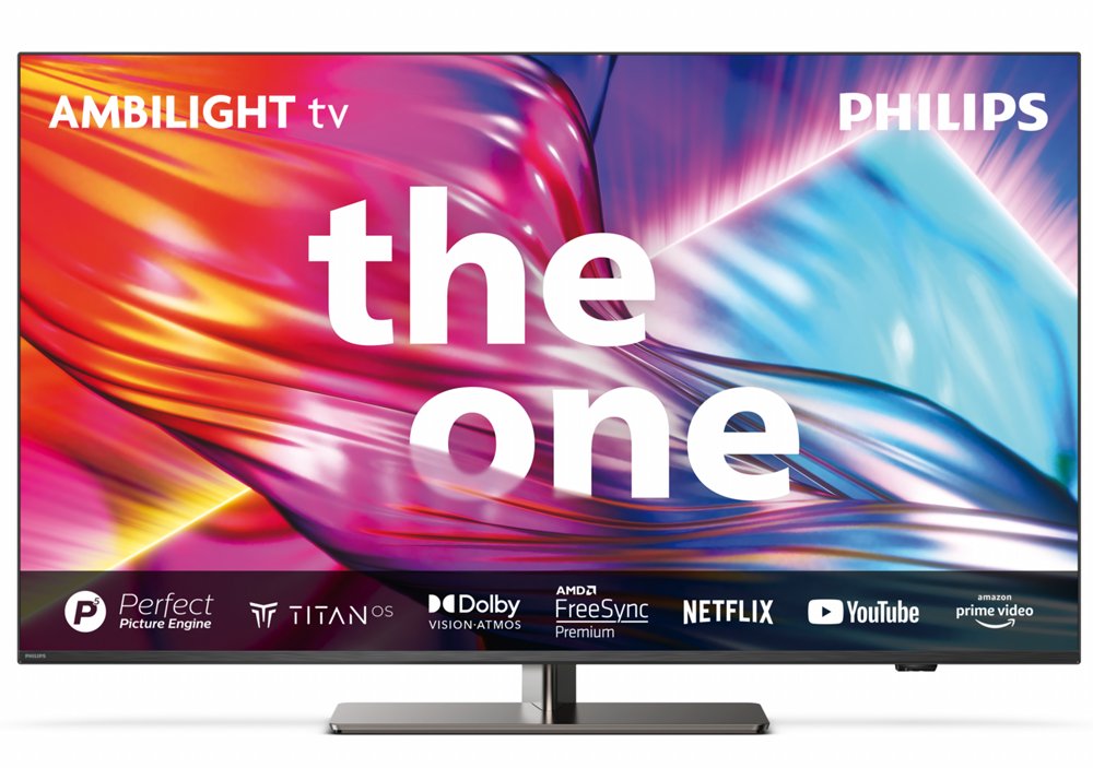 Philips The One 55PUS8949 | 55" 4K Ultra HD LED Ambilight Smart TV | Titan OS | Dolby Vision | AI Sound | 144Hz 1 Philips The One 75PUS8949/12 | 75'' Ultra HD 4K | LED Ambilight Smart TV | Wifi | Titan OS | HDR10+ | 144Hz