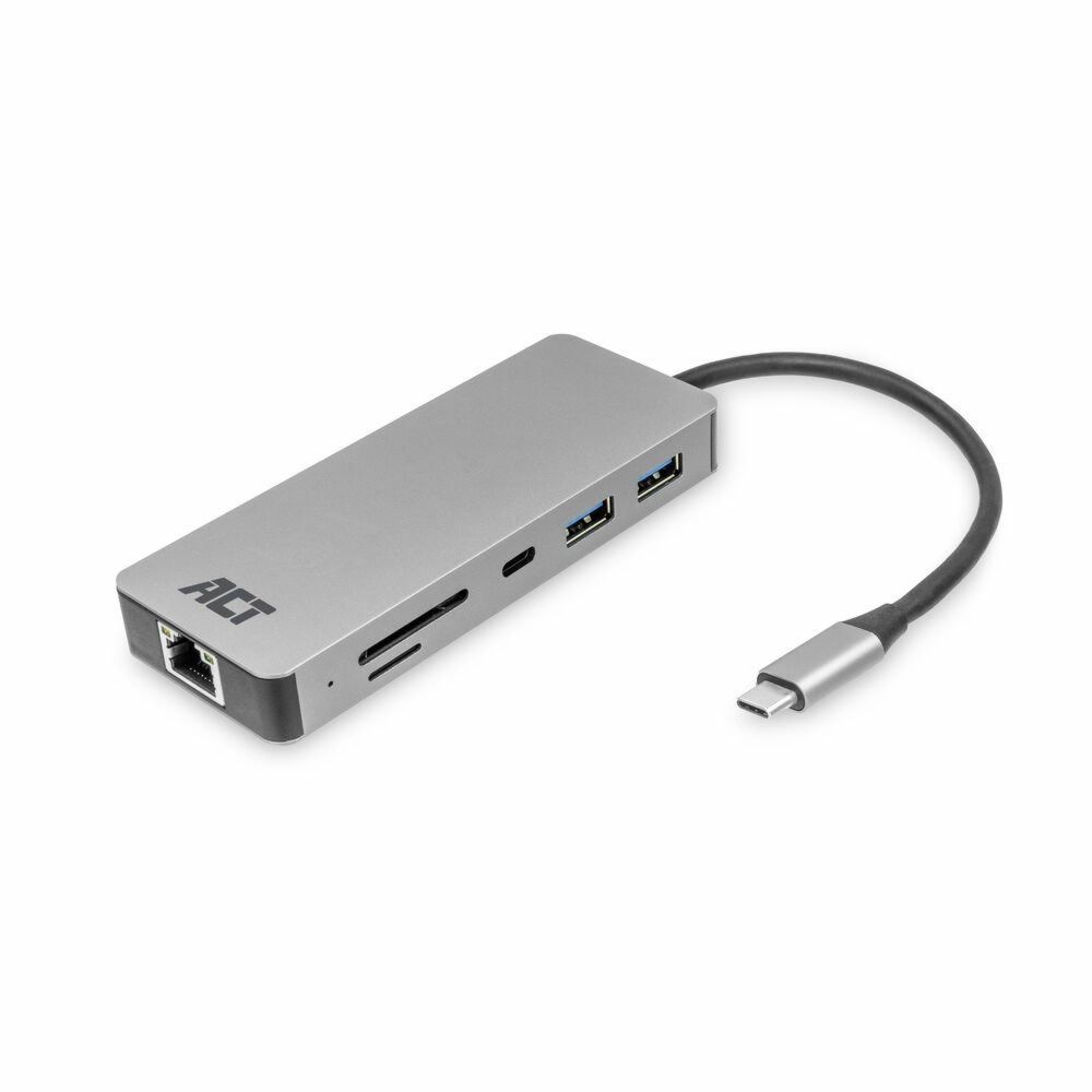 ACT AC7092 USB-C Hub 3.0 | 2x USB-A & 2x USB-C Poorten | 5 Gbps | Aluminium Behuizing | 12 cm Kabel 1 ACT AC7092 USB-C Hub 3.0 | 2x USB-A & 2x USB-C Poorten | 5 Gbps | Aluminium Behuizing | 12 cm Kabel