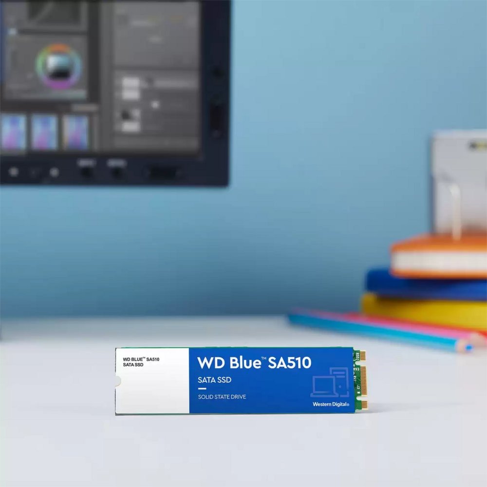 Western Digital Blue SA510 | 1TB SATA SSD | M.2 | 560MB/s Lezen | 520MB/s Schrijven 6 Western Digital Blue SA510 | 1TB SATA SSD | M.2 | 560MB/s Lezen | 520MB/s Schrijven - Afbeelding 6