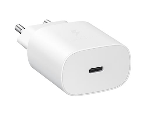 Samsung EP-TA800NWEGEU | USB-C Oplader voor Mobiele Apparaten 25W | Wit 4 Samsung EP-TA800NWEGEU | USB-C Oplader voor Mobiele Apparaten 25W | Wit - Afbeelding 4