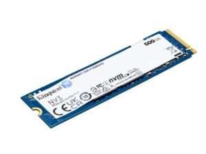 Kingston NV3 | 500GB NVMe SSD | M.2 Gen4 | 5.000MB/s Lezen | 3.000MB/s Schrijven
